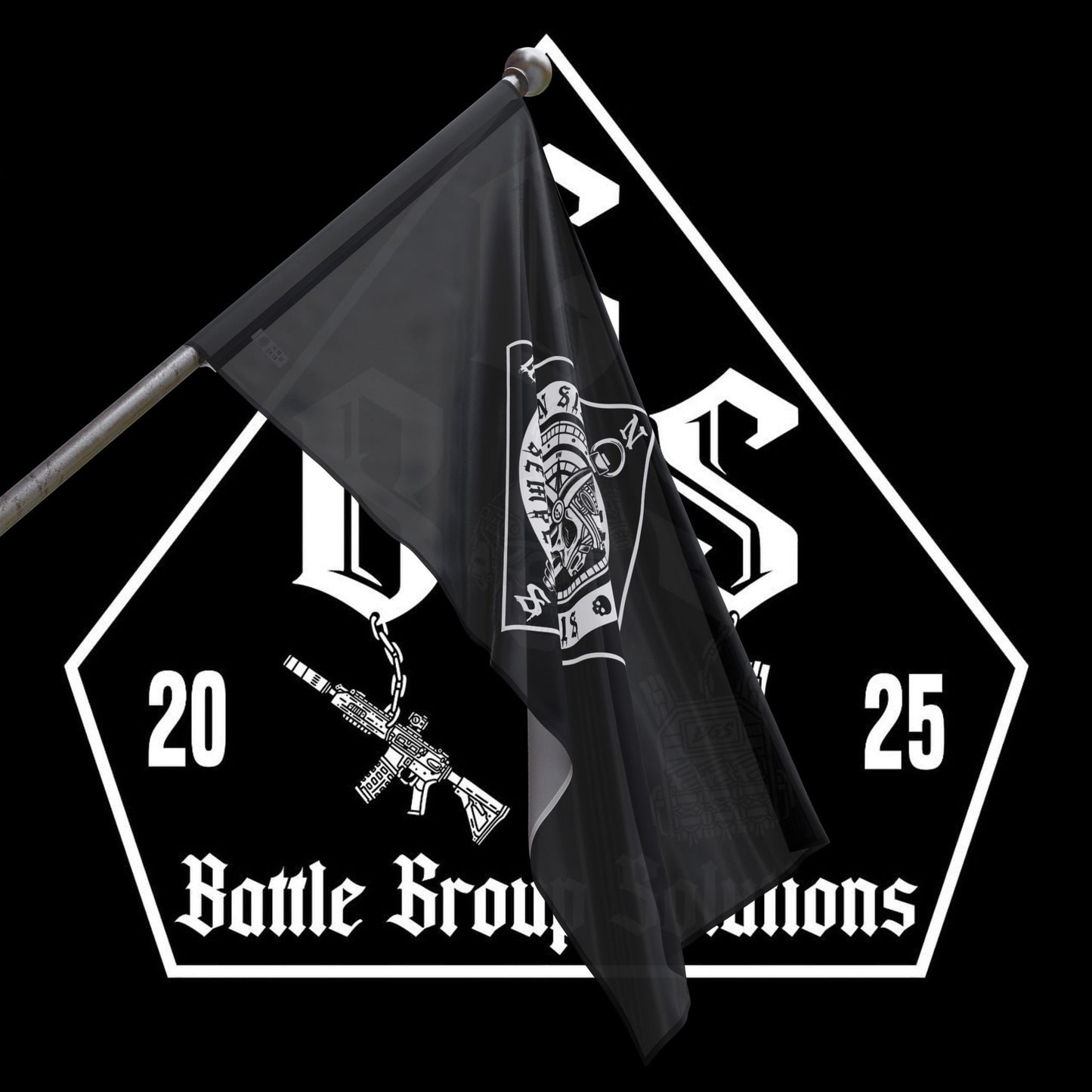 "Path to Success" Battle Flag | Battle Group Solutions |