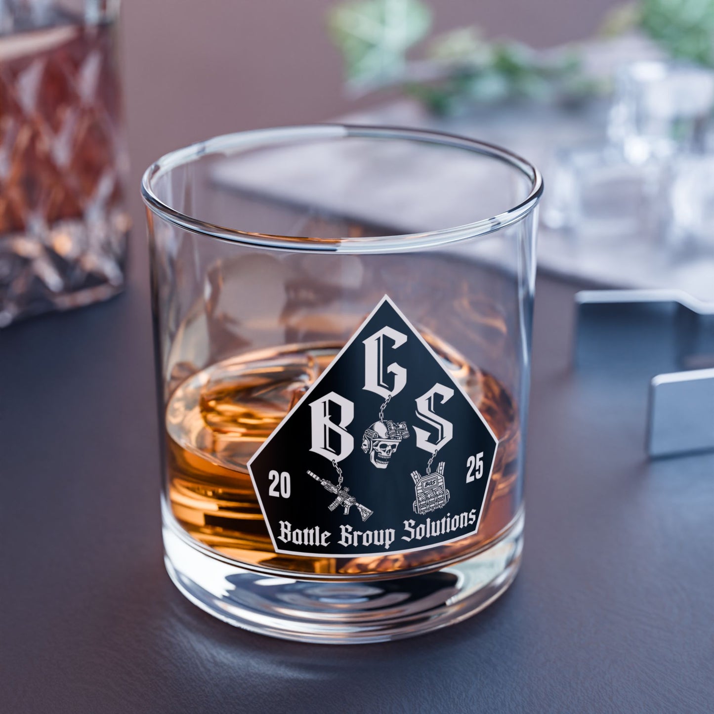 The Relaxer | 10oz Rocks Glass | Battle Group Solutions |