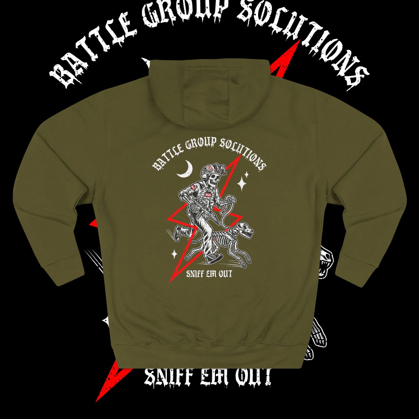 Sniff Em Out - BGS - Pull over Hoodie