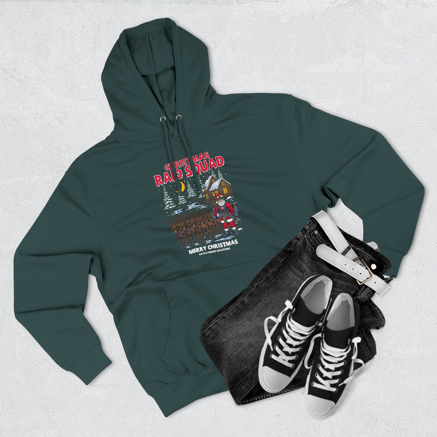 Christmas Raid Squad Fleece Hoodie