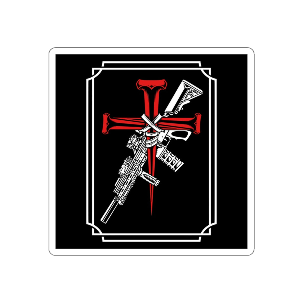 THY WILL BE DONE - BGS - DECAL