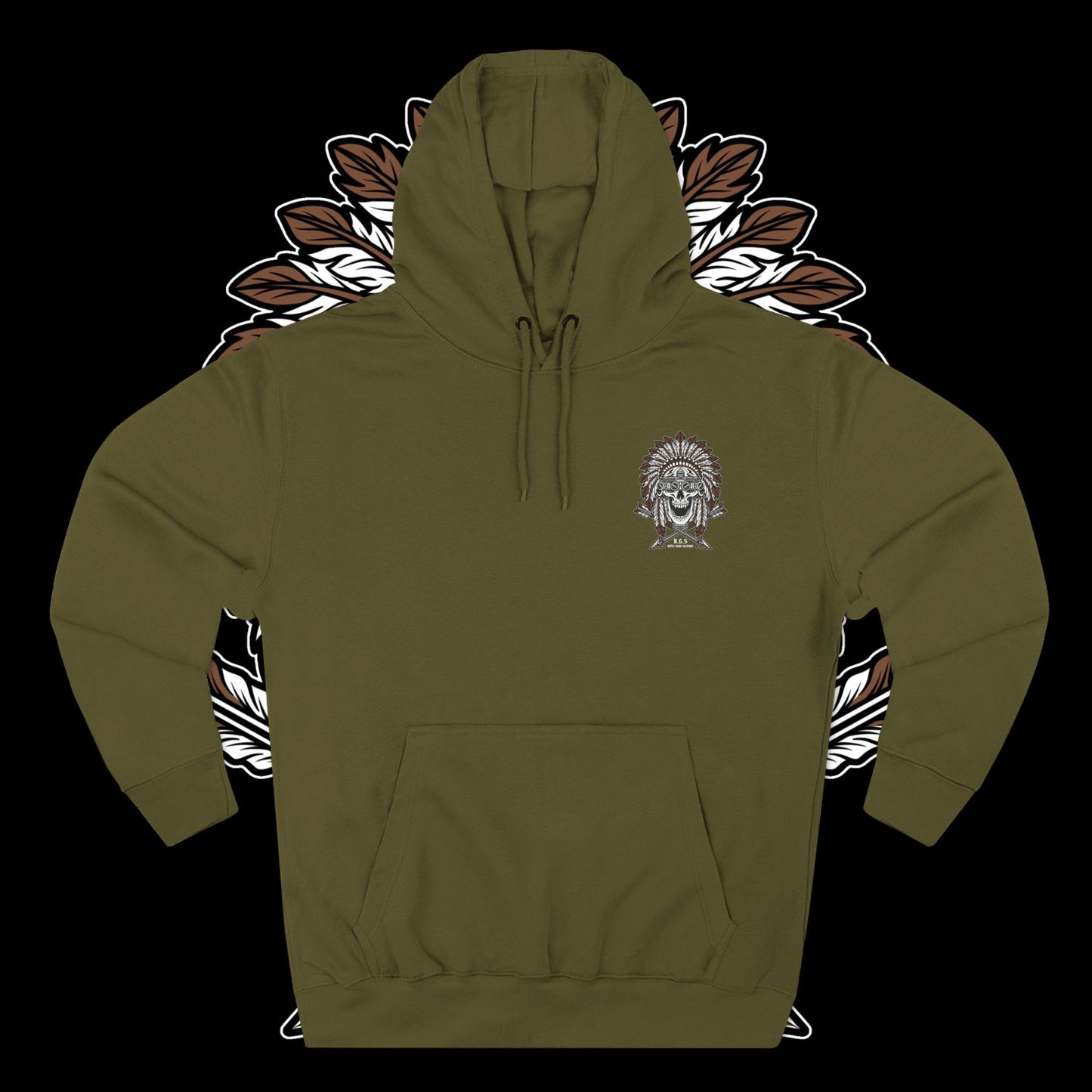 Bohemian Skull - BGS - Pullover Hoodie