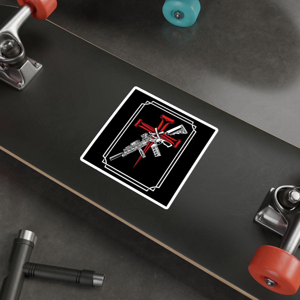 THY WILL BE DONE - BGS - DECAL