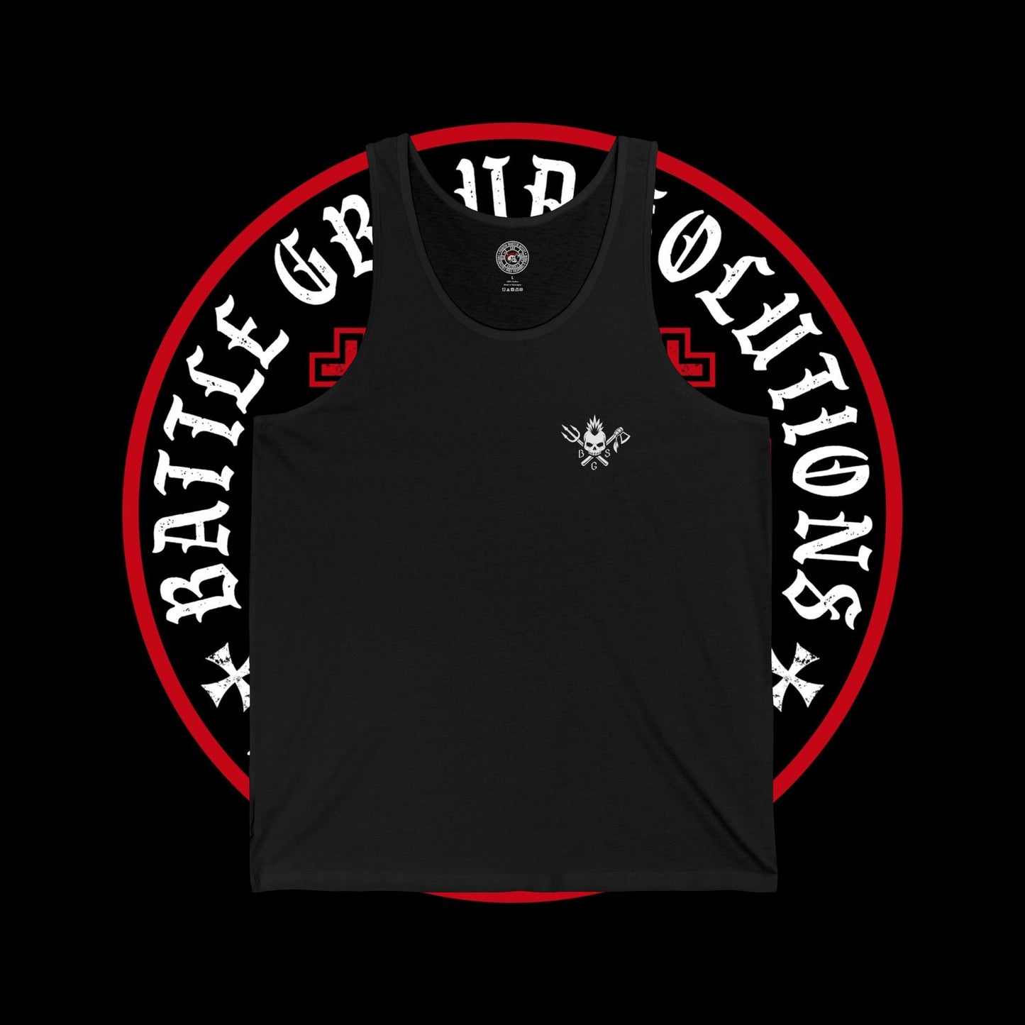 BGS X CRUSADER (GOLD)Tank Top