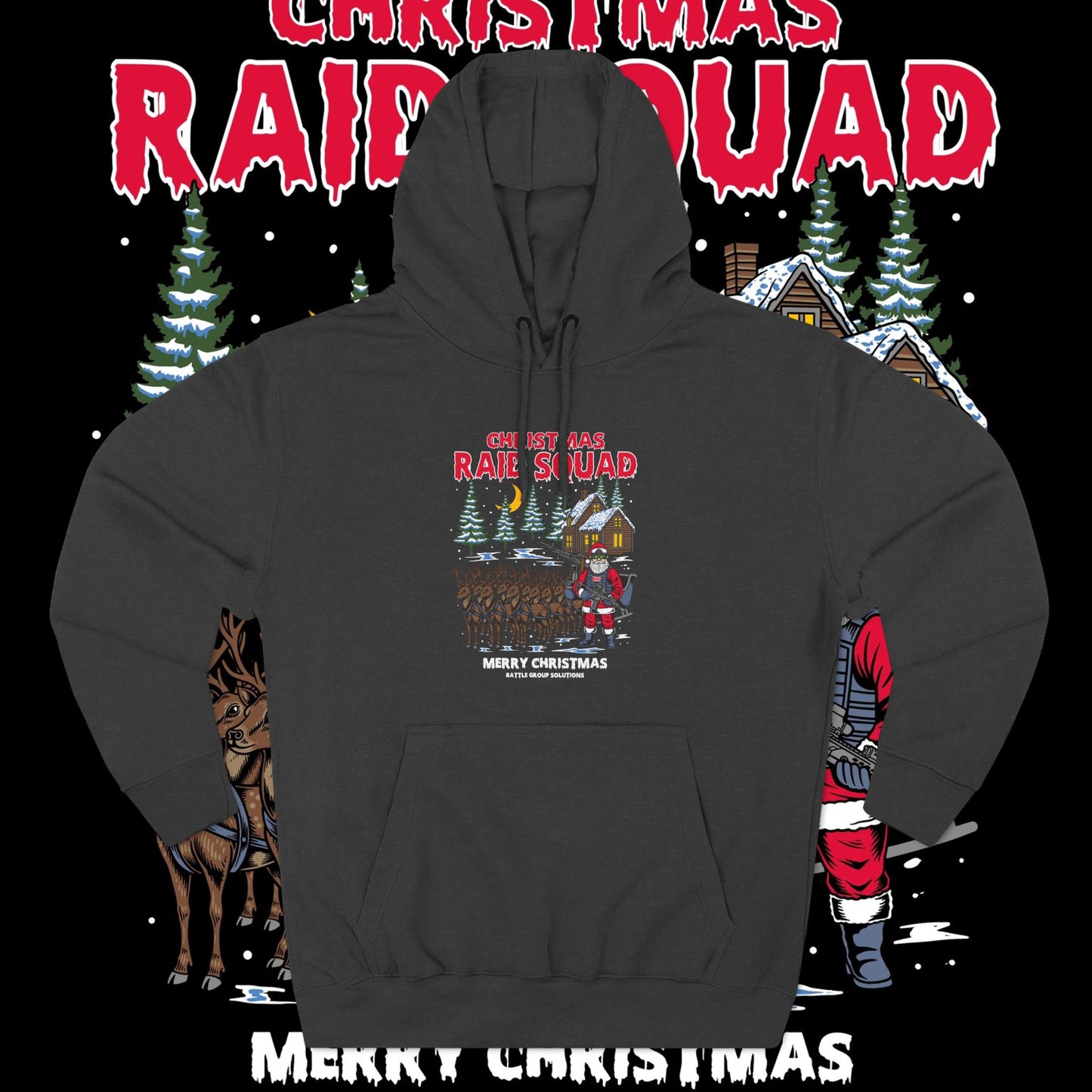 Christmas Raid Squad Fleece Hoodie