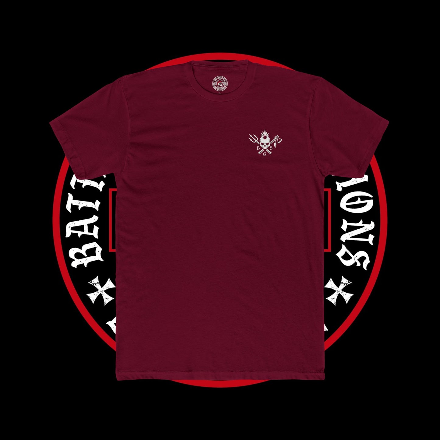 BGS X Crusader Cross (WHITE)