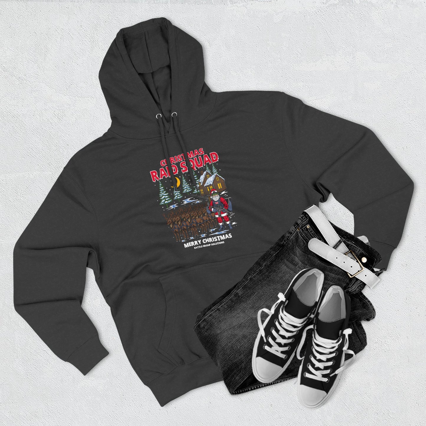 Christmas Raid Squad Fleece Hoodie