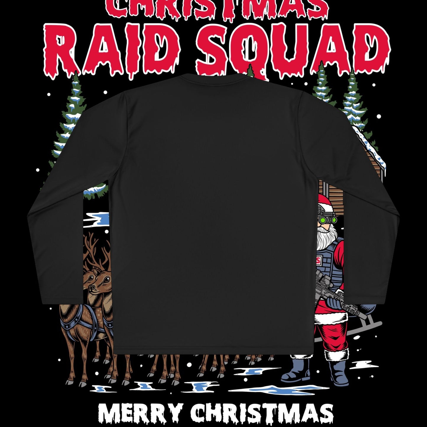 Christmas Raid Squad Unisex Lightweight Long Sleeve Tee