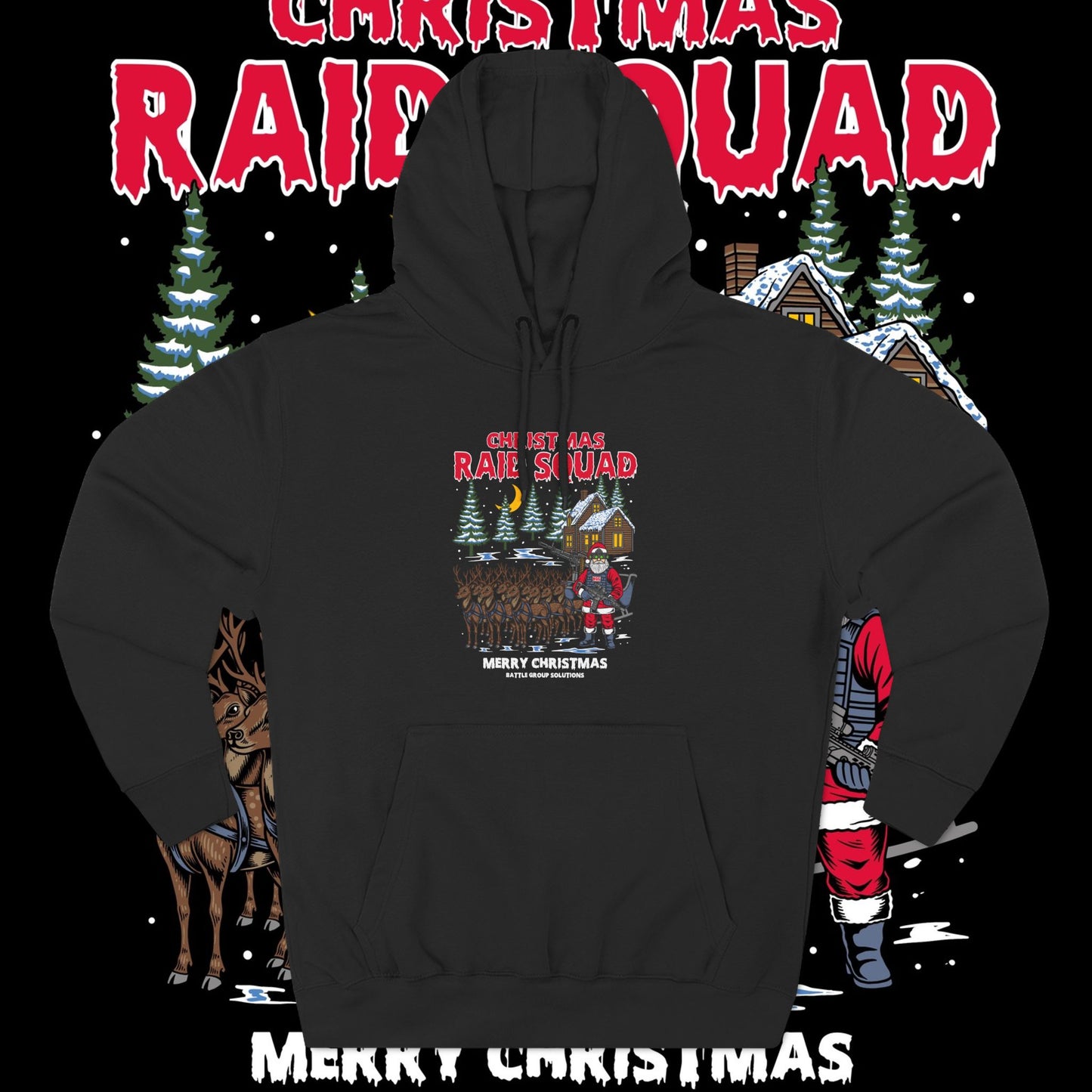 Christmas Raid Squad Fleece Hoodie