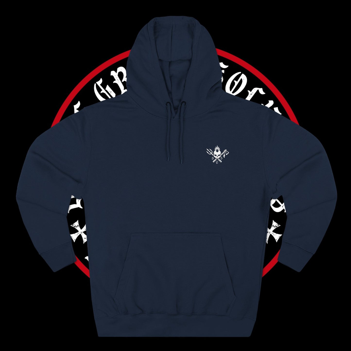 BGS X CRUSADER CROSS (RED) Hoodie