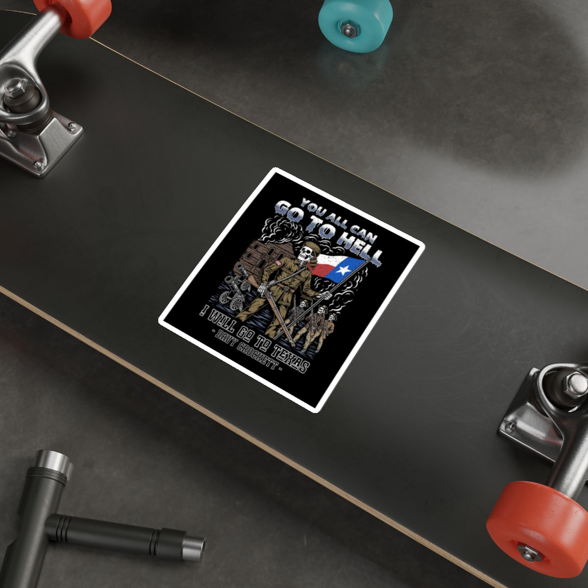 REMEMBER THE ALAMO - BGS - DECAL