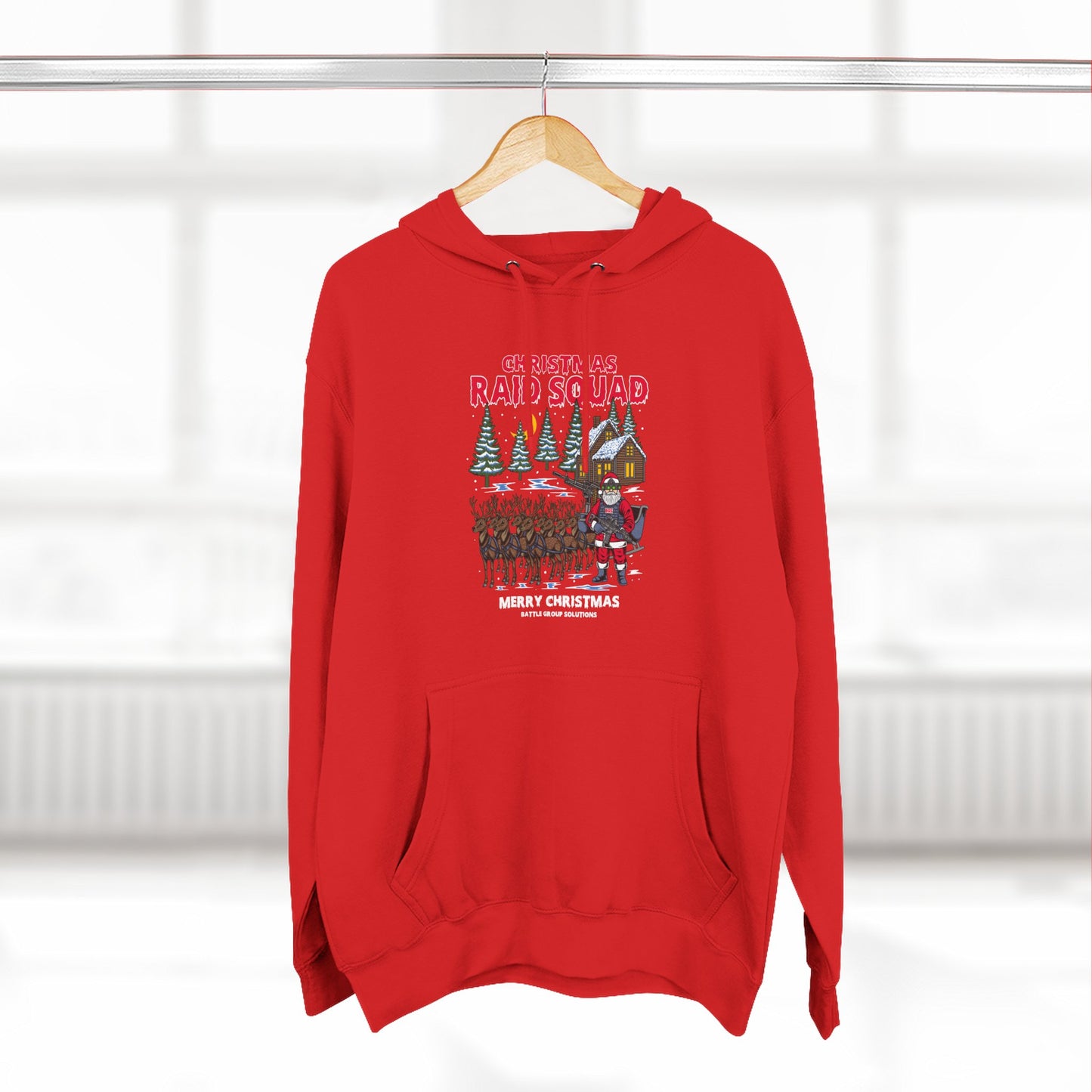 Christmas Raid Squad Fleece Hoodie