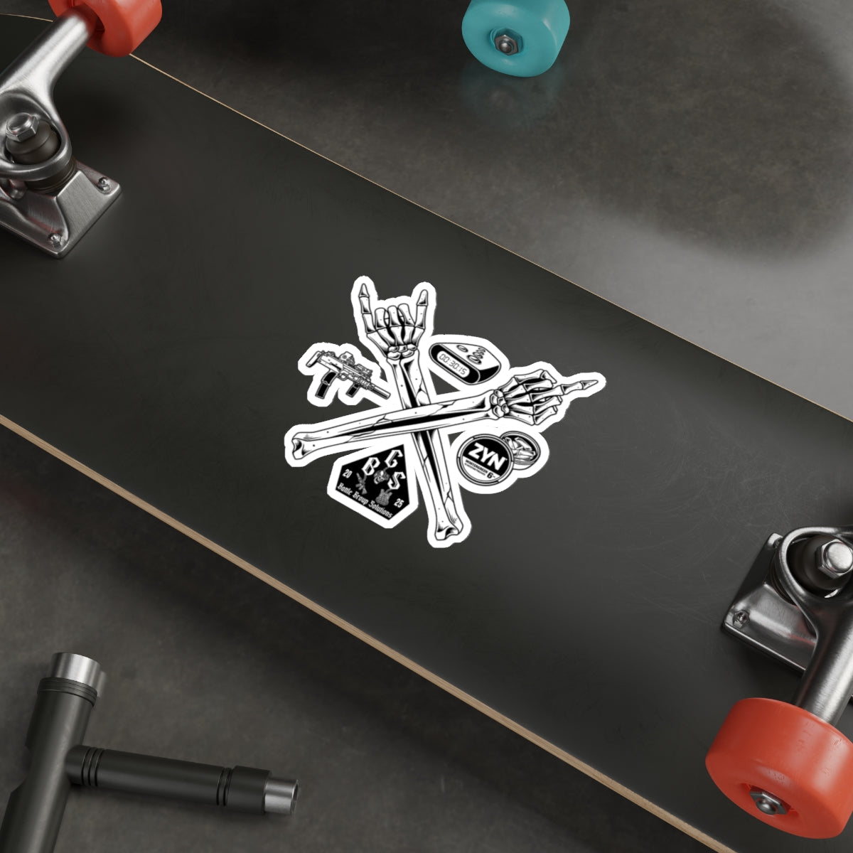 ON THE GO - BGS - DECAL