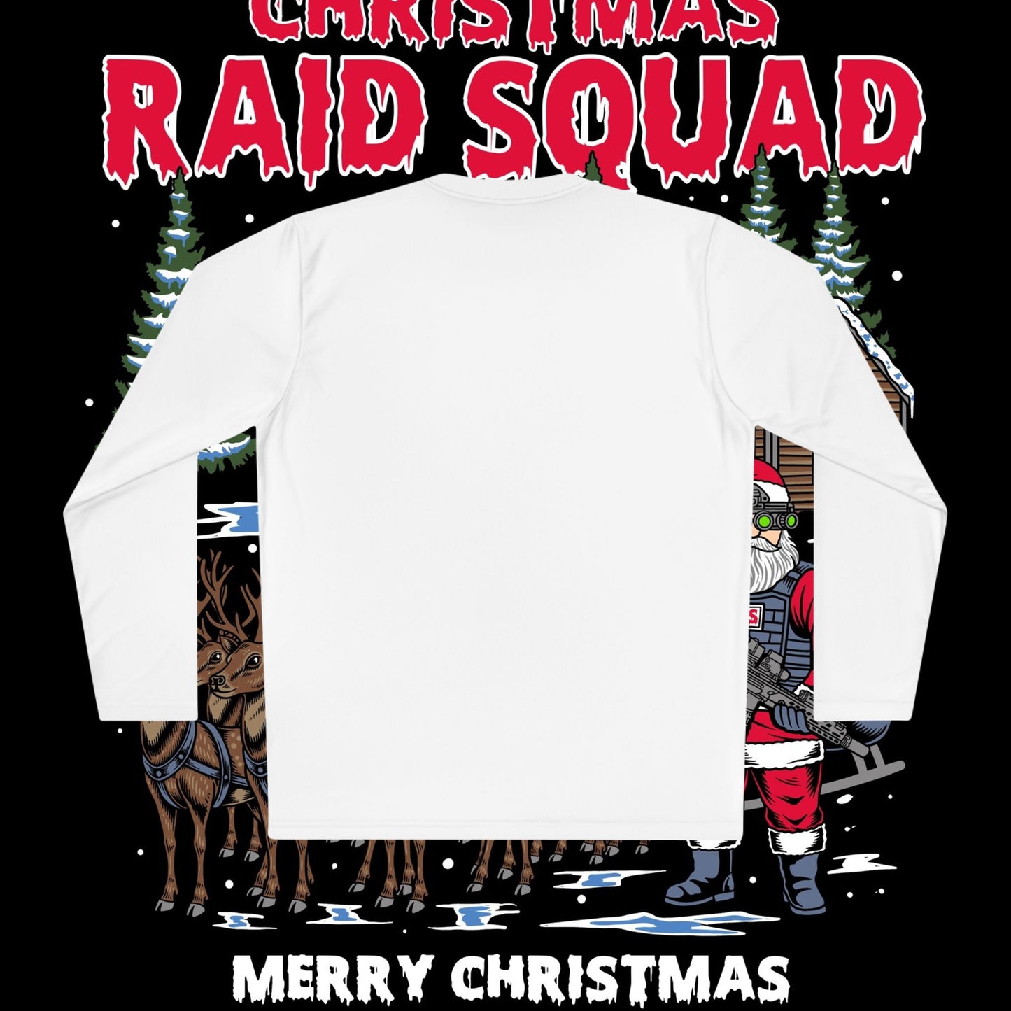 Christmas Raid Squad Unisex Lightweight Long Sleeve Tee