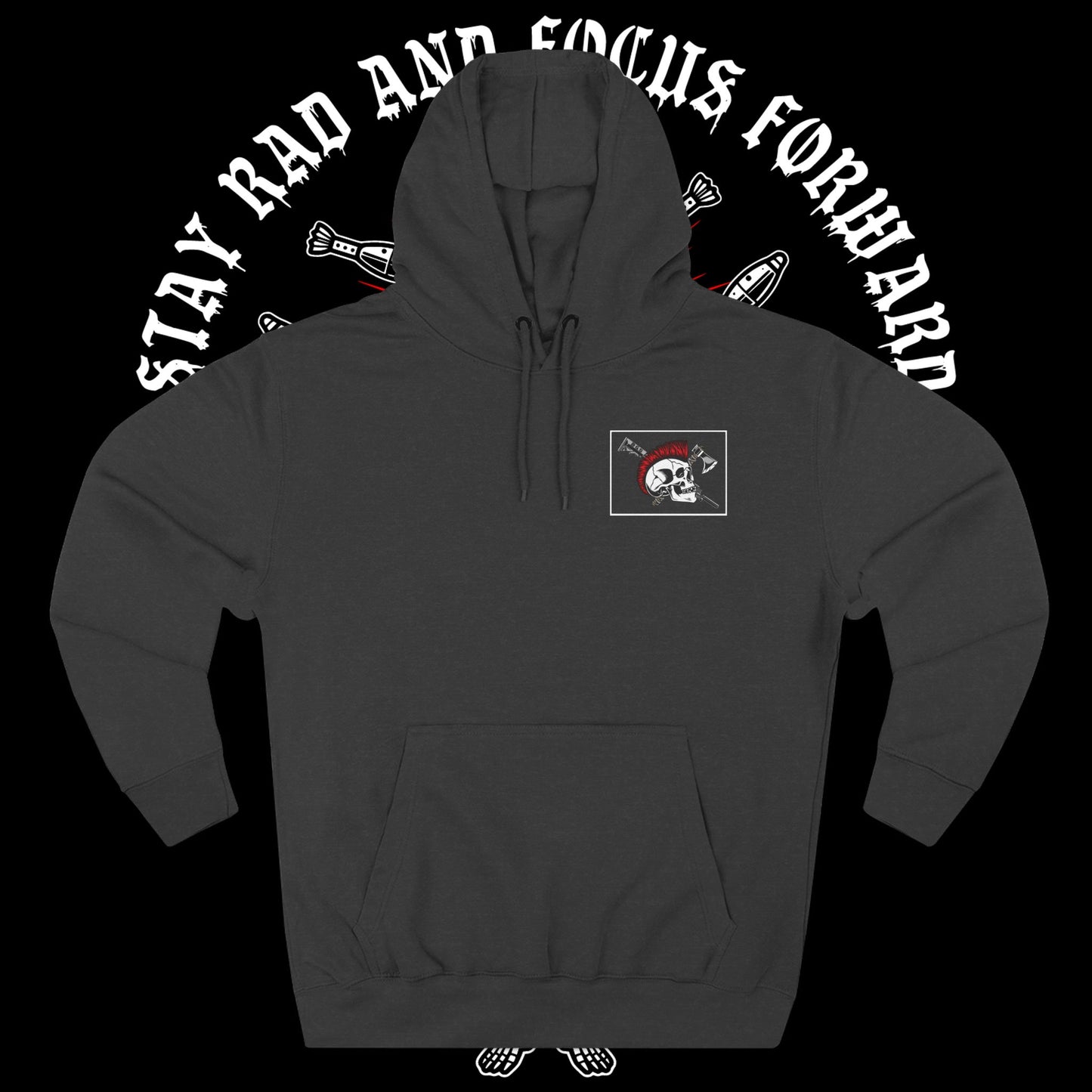 Stay Rad & Focus Forward - BGS - Pullover Hoodie
