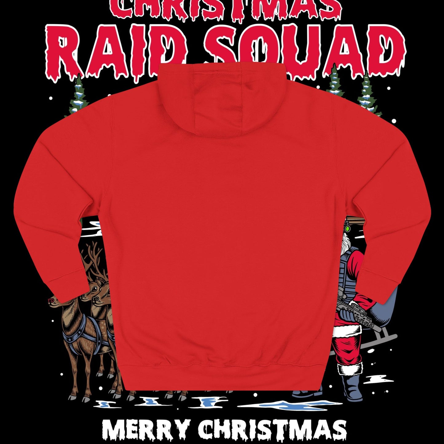 Christmas Raid Squad Fleece Hoodie