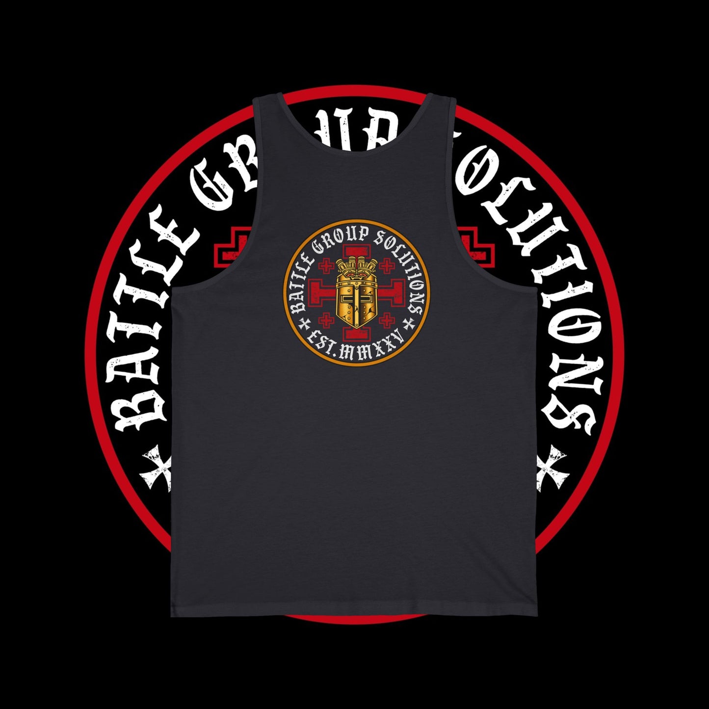 BGS X CRUSADER (GOLD)Tank Top