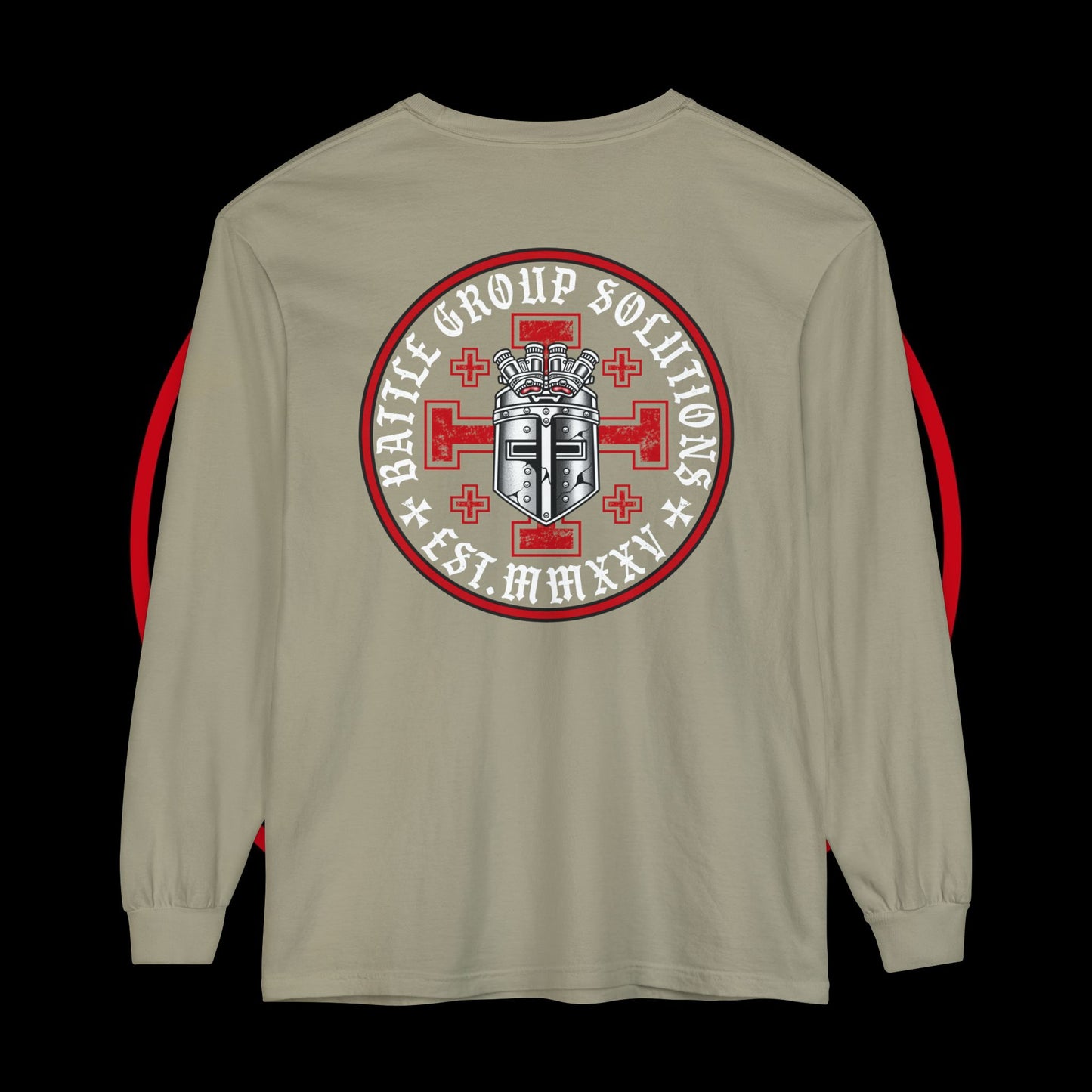 CRUSADER CROSS (RED)