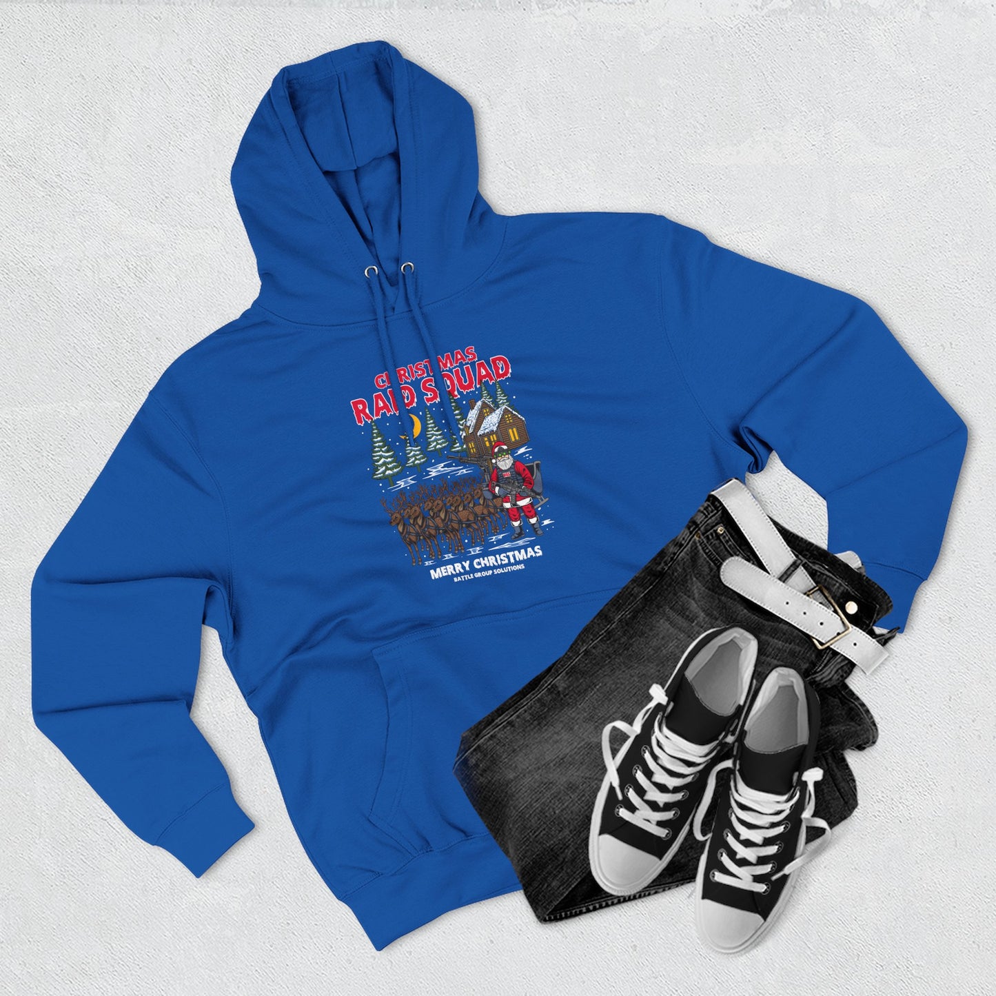 Christmas Raid Squad Fleece Hoodie