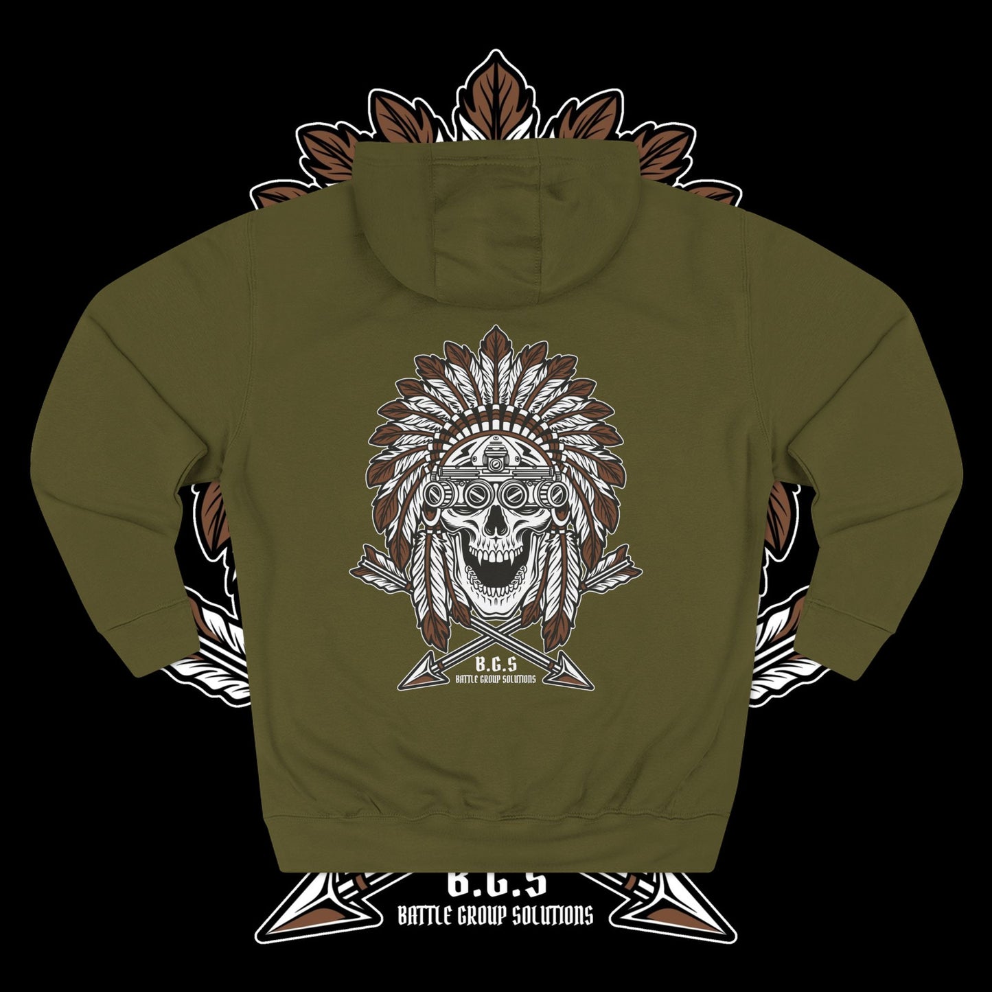 Bohemian Skull - BGS - Pullover Hoodie