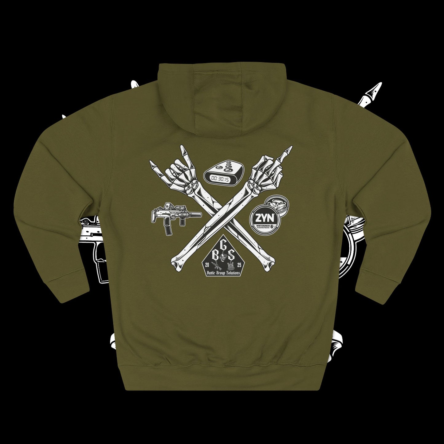 Skull & Cross Bones Hoodie
