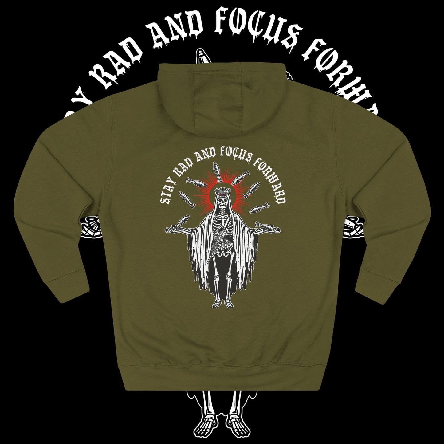 Stay Rad & Focus Forward - BGS - Pullover Hoodie