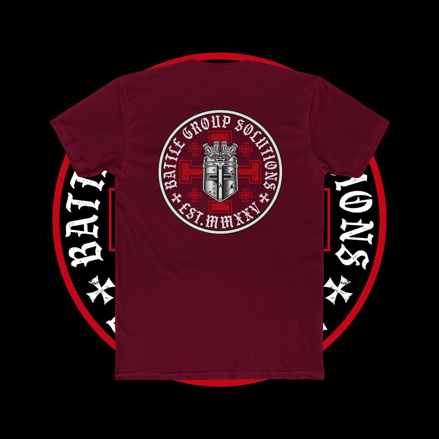 BGS X Crusader Cross (WHITE)