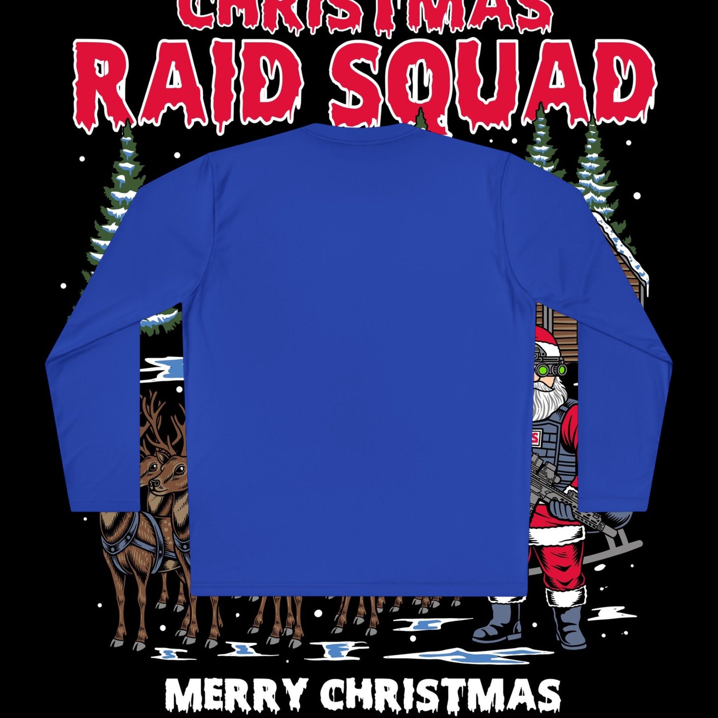 Christmas Raid Squad Unisex Lightweight Long Sleeve Tee