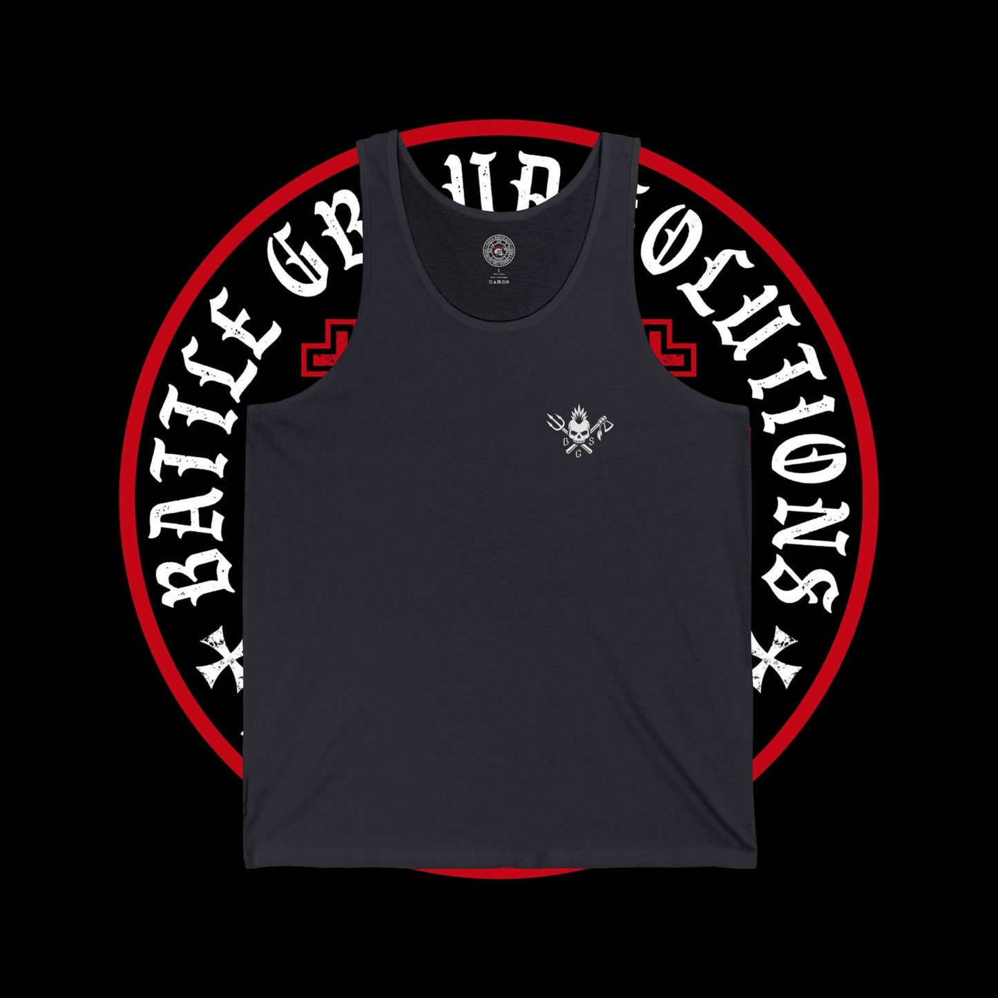 BGS X CRUSADER (GOLD)Tank Top