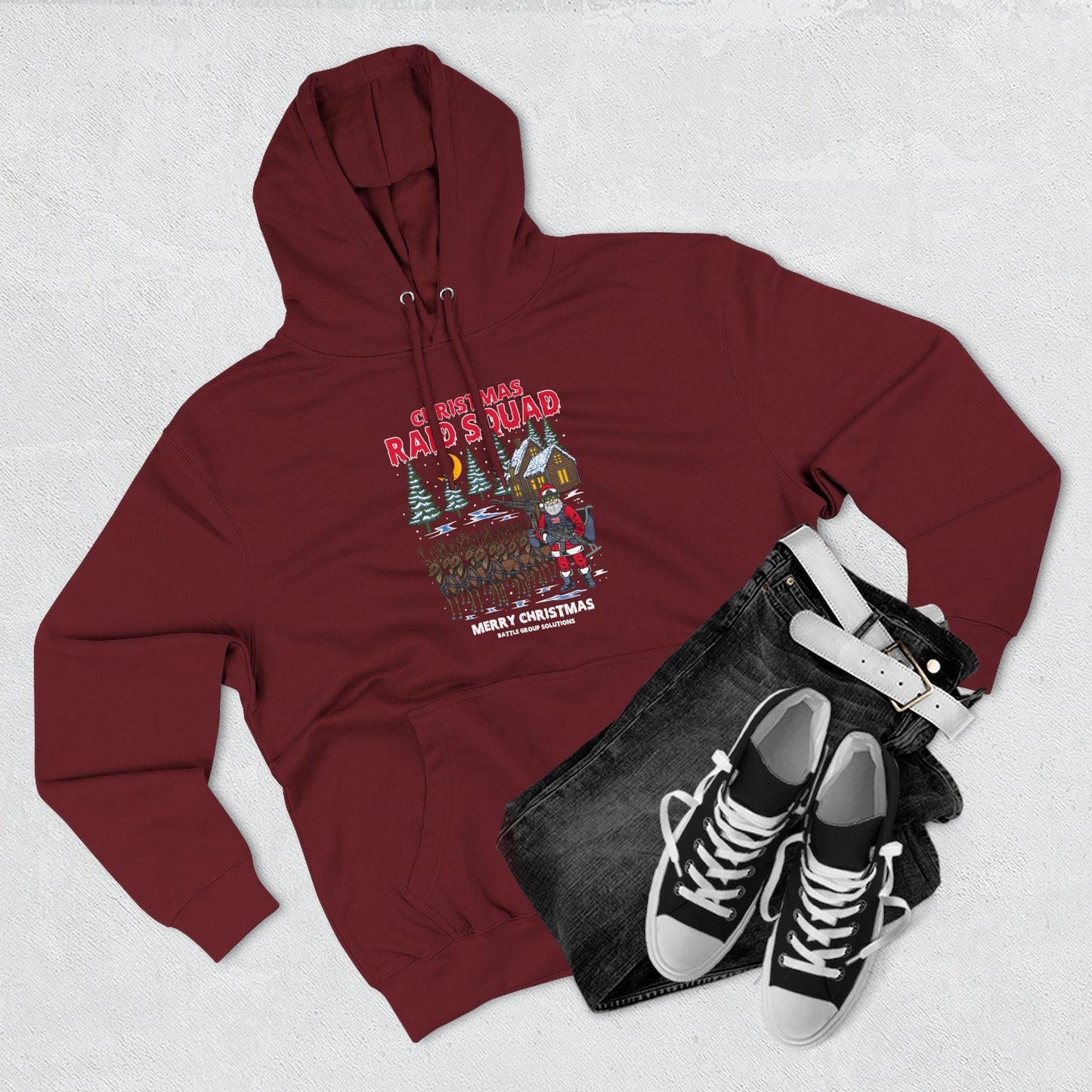 Christmas Raid Squad Fleece Hoodie
