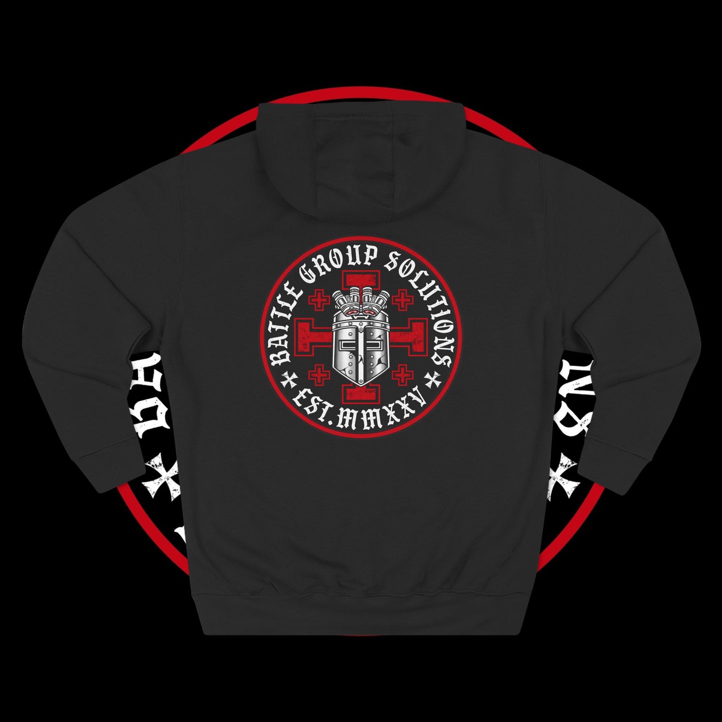 BGS X CRUSADER CROSS (RED) Hoodie