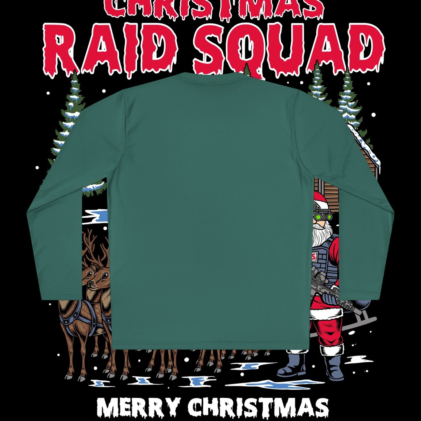 Christmas Raid Squad Unisex Lightweight Long Sleeve Tee