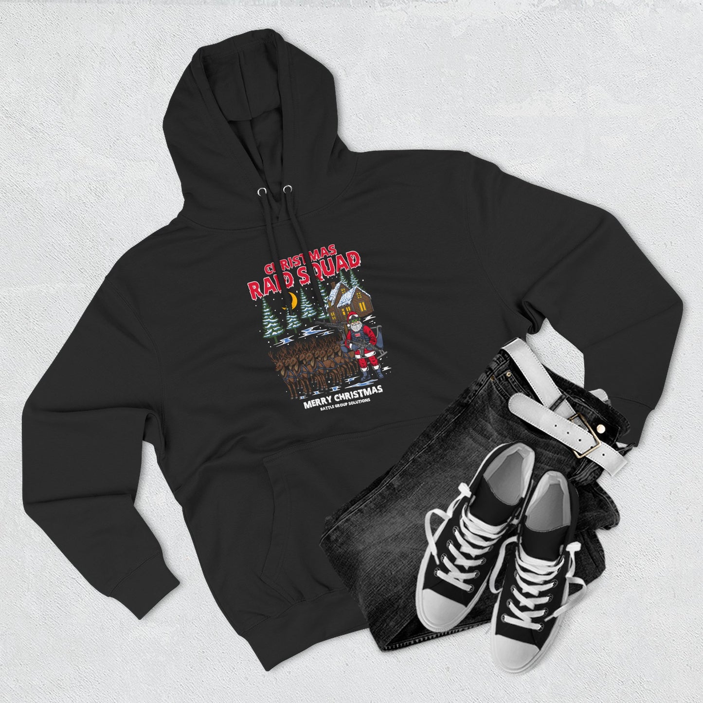 Christmas Raid Squad Fleece Hoodie