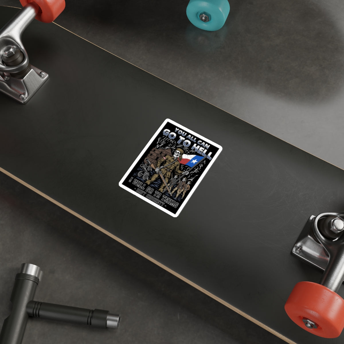 REMEMBER THE ALAMO - BGS - DECAL