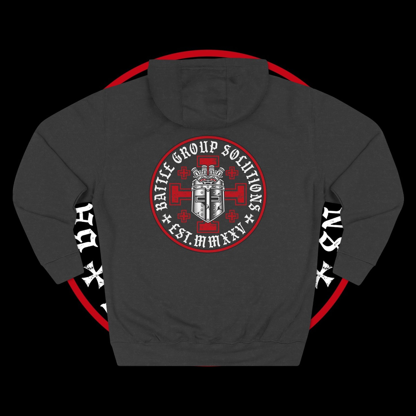 BGS X CRUSADER CROSS (RED) Hoodie