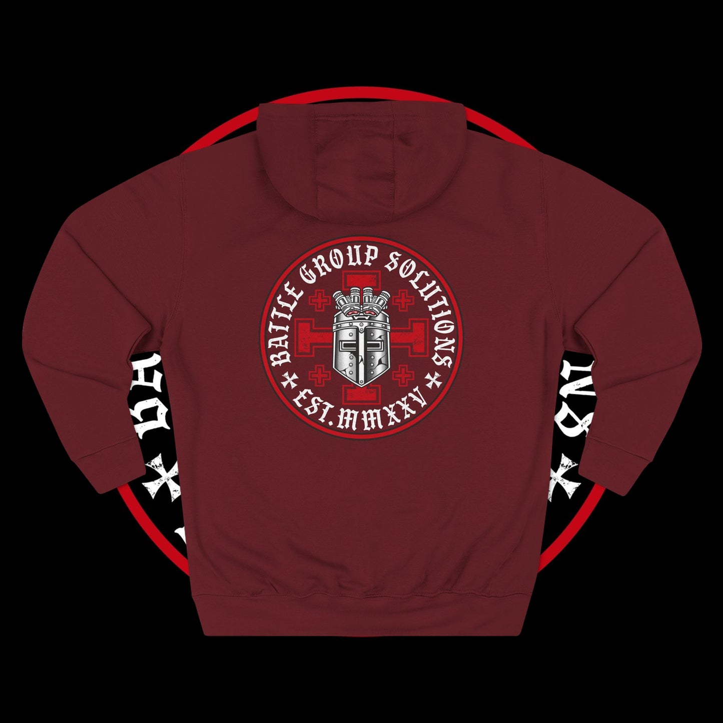 BGS X CRUSADER CROSS (RED) Hoodie