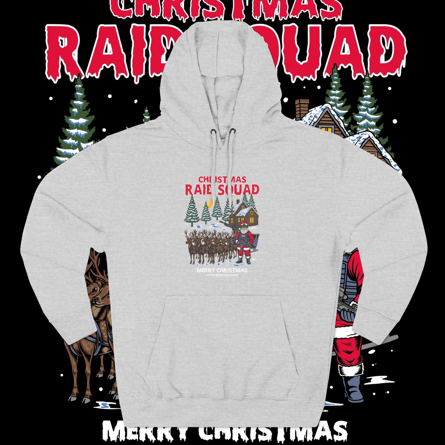 Christmas Raid Squad Fleece Hoodie