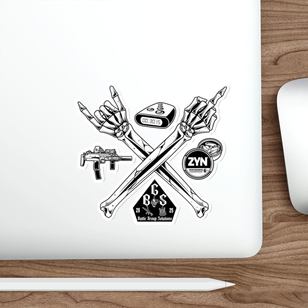 ON THE GO - BGS - DECAL