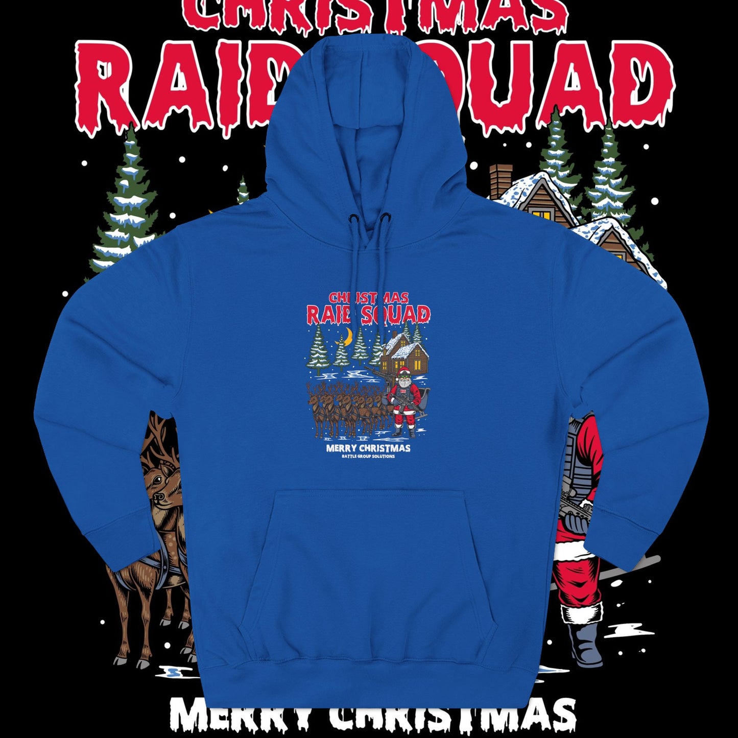 Christmas Raid Squad Fleece Hoodie