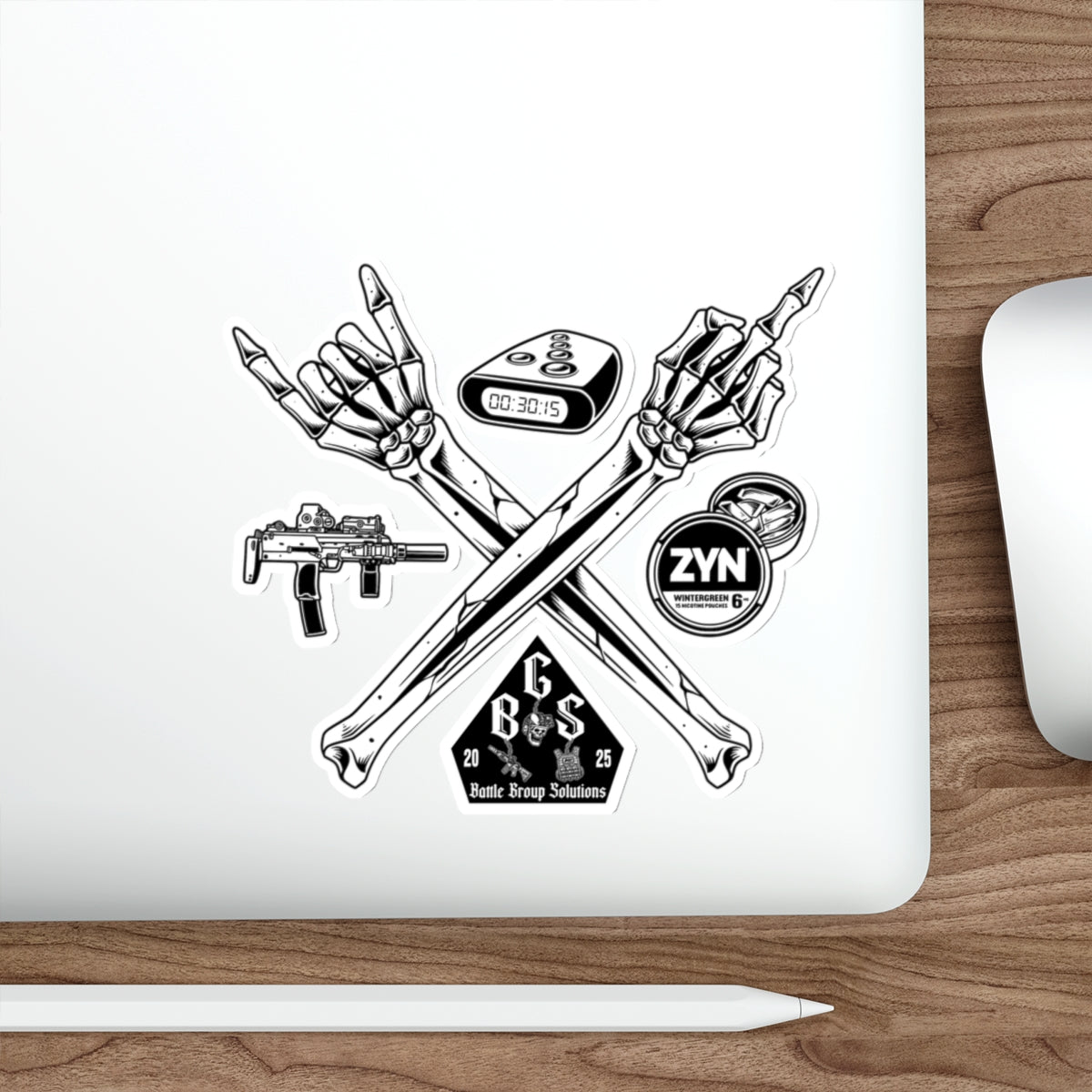 ON THE GO - BGS - DECAL