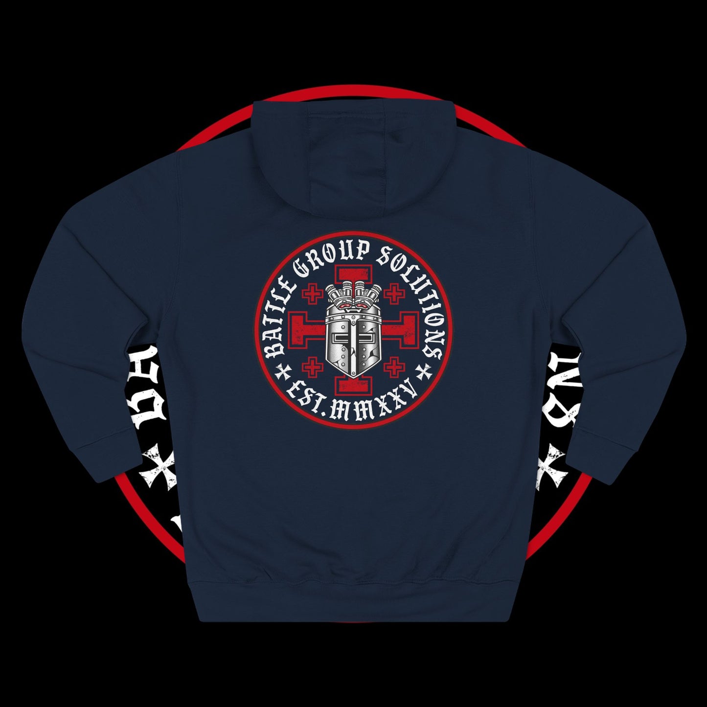 BGS X CRUSADER CROSS (RED) Hoodie