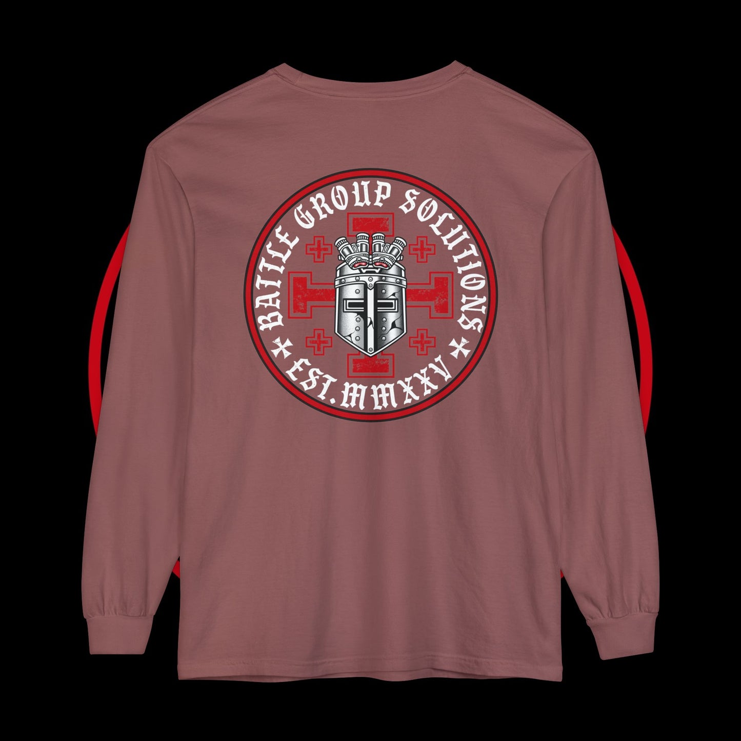 CRUSADER CROSS (RED)