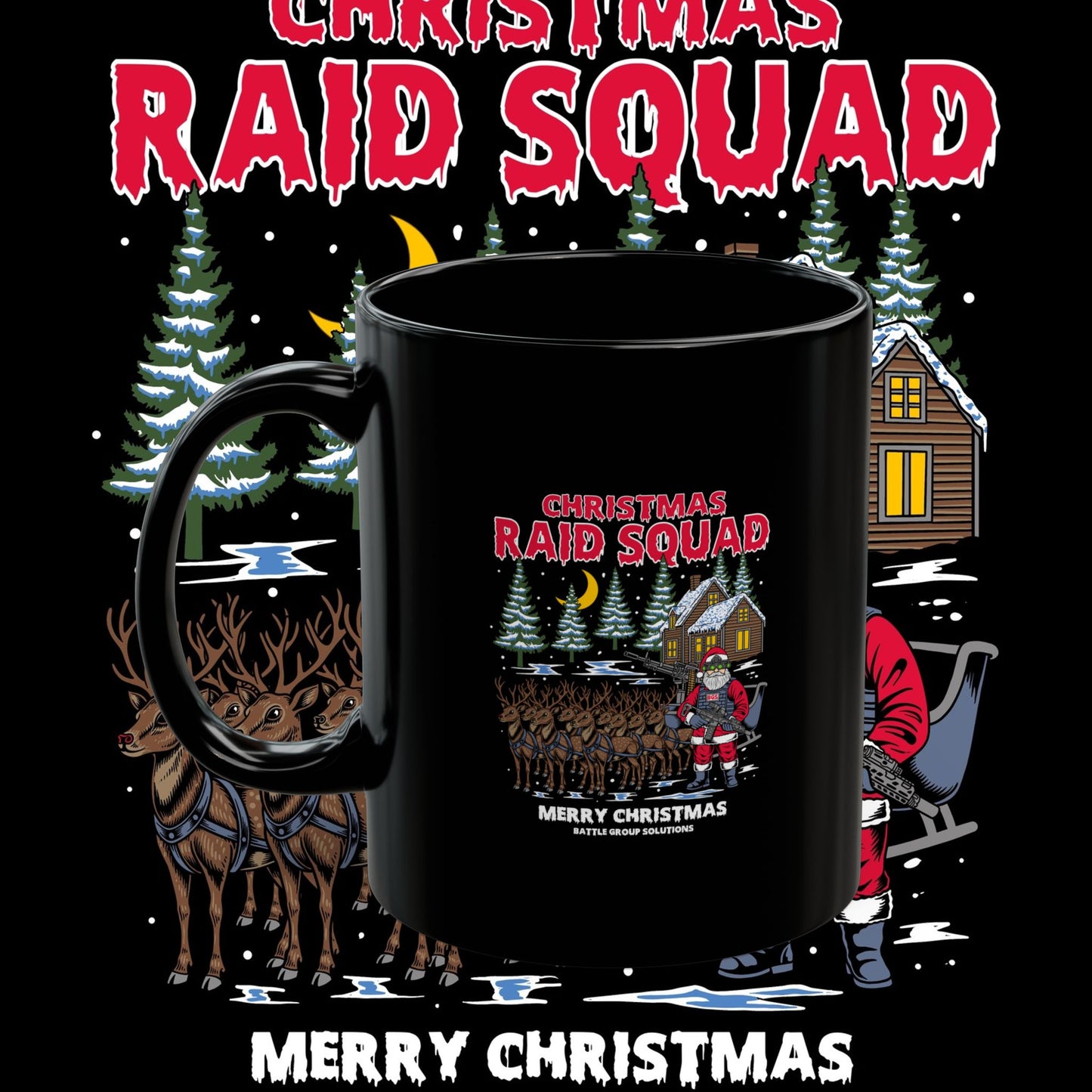 Christmas Raid Squad Mug