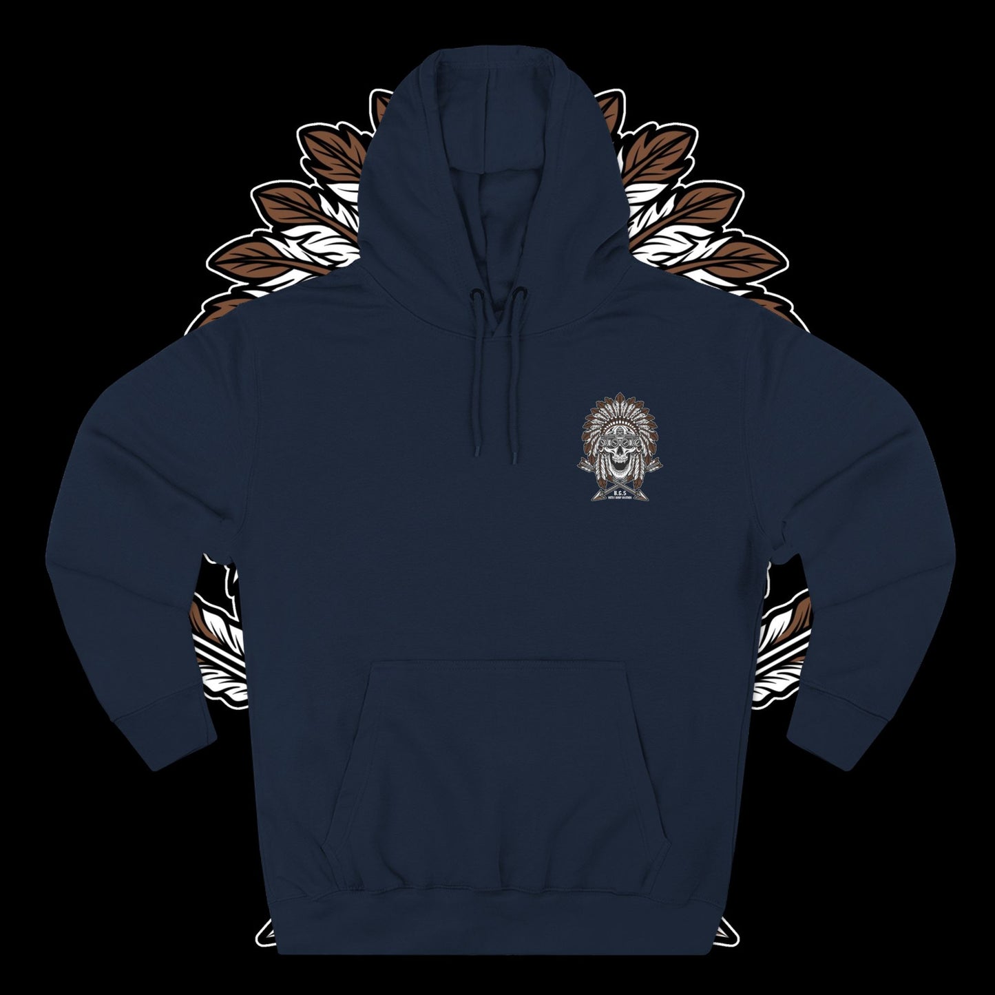 Bohemian Skull - BGS - Pullover Hoodie