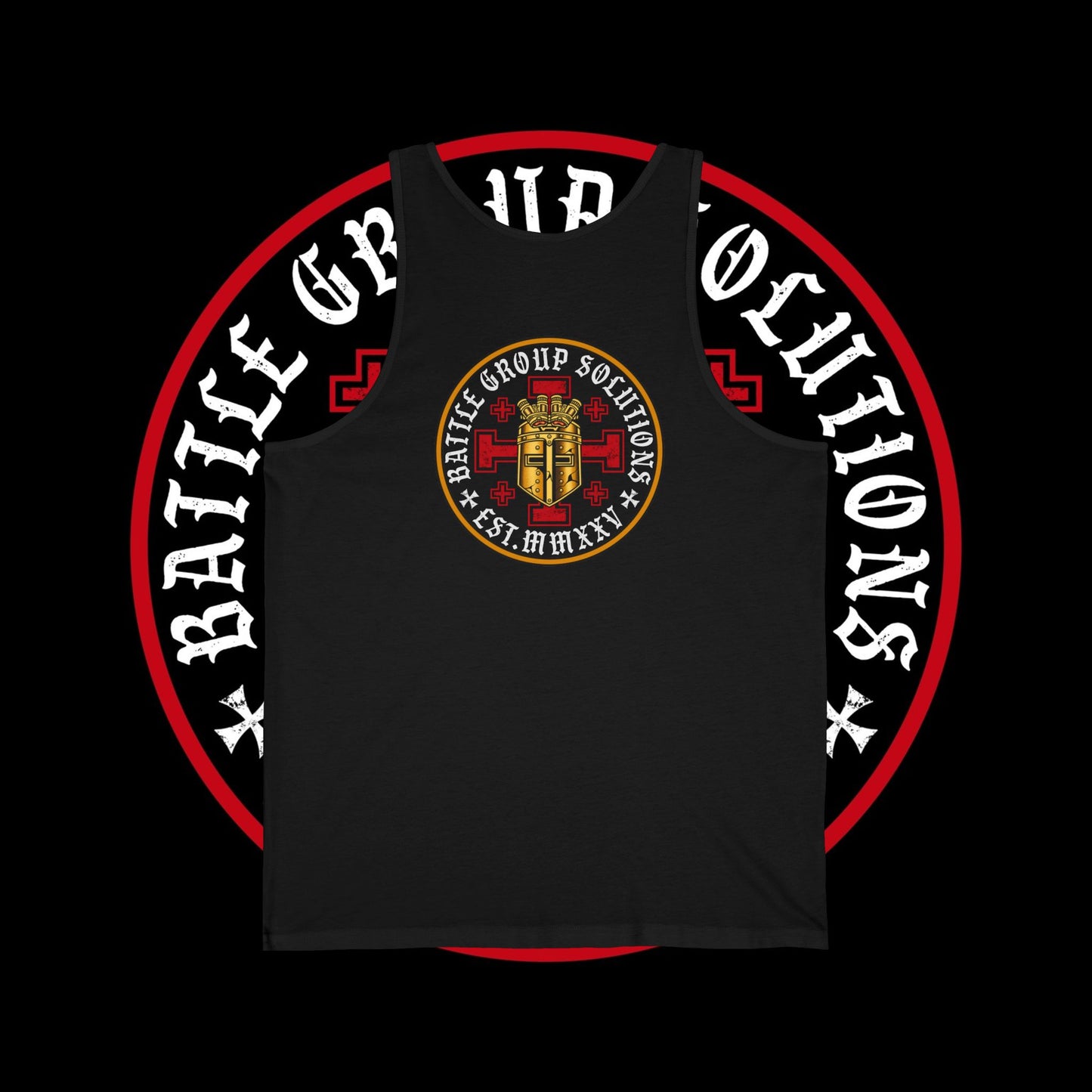 BGS X CRUSADER (GOLD)Tank Top