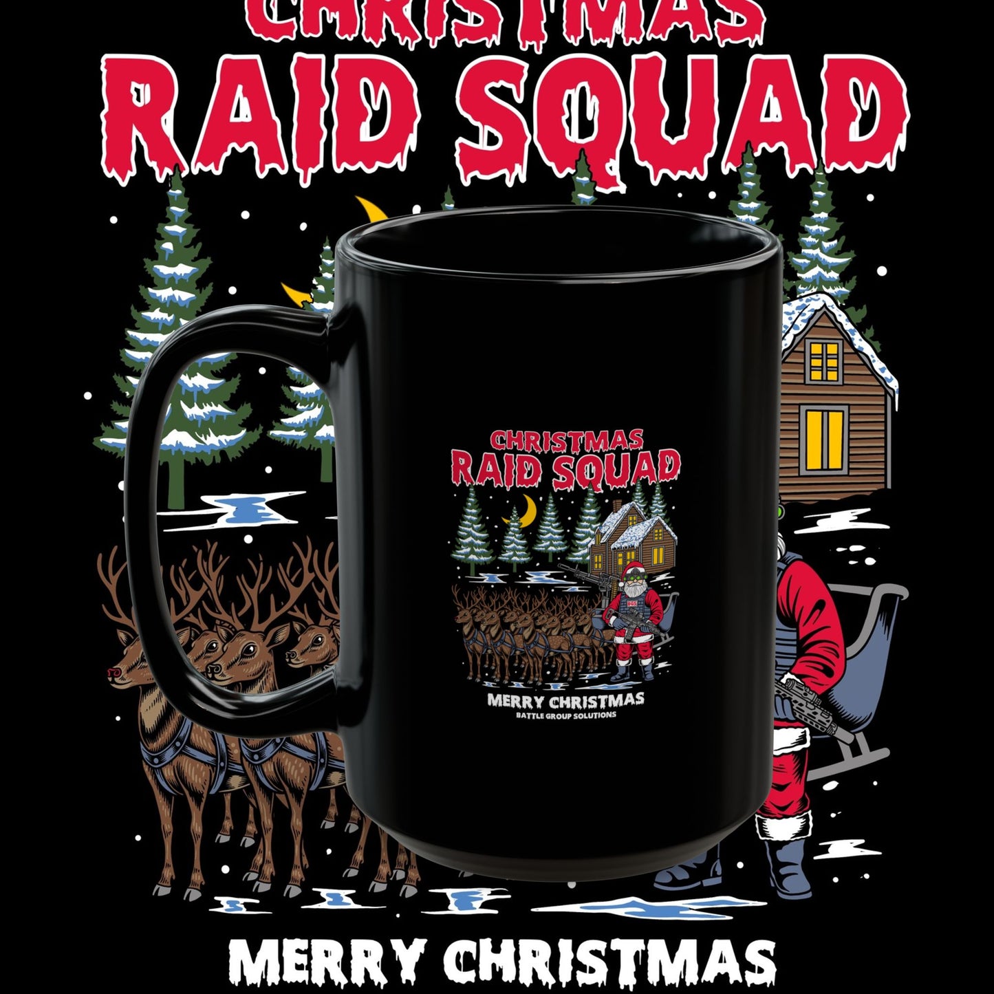 Christmas Raid Squad Mug