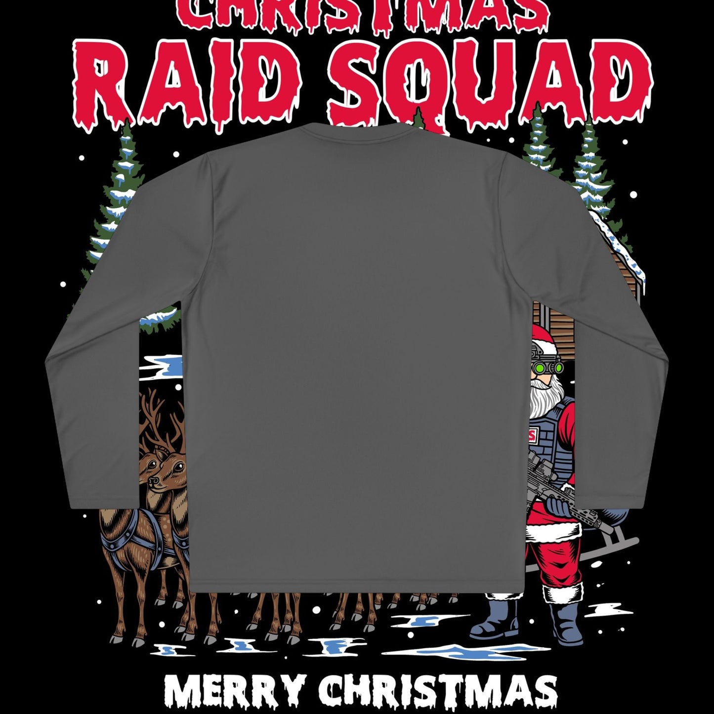 Christmas Raid Squad Unisex Lightweight Long Sleeve Tee