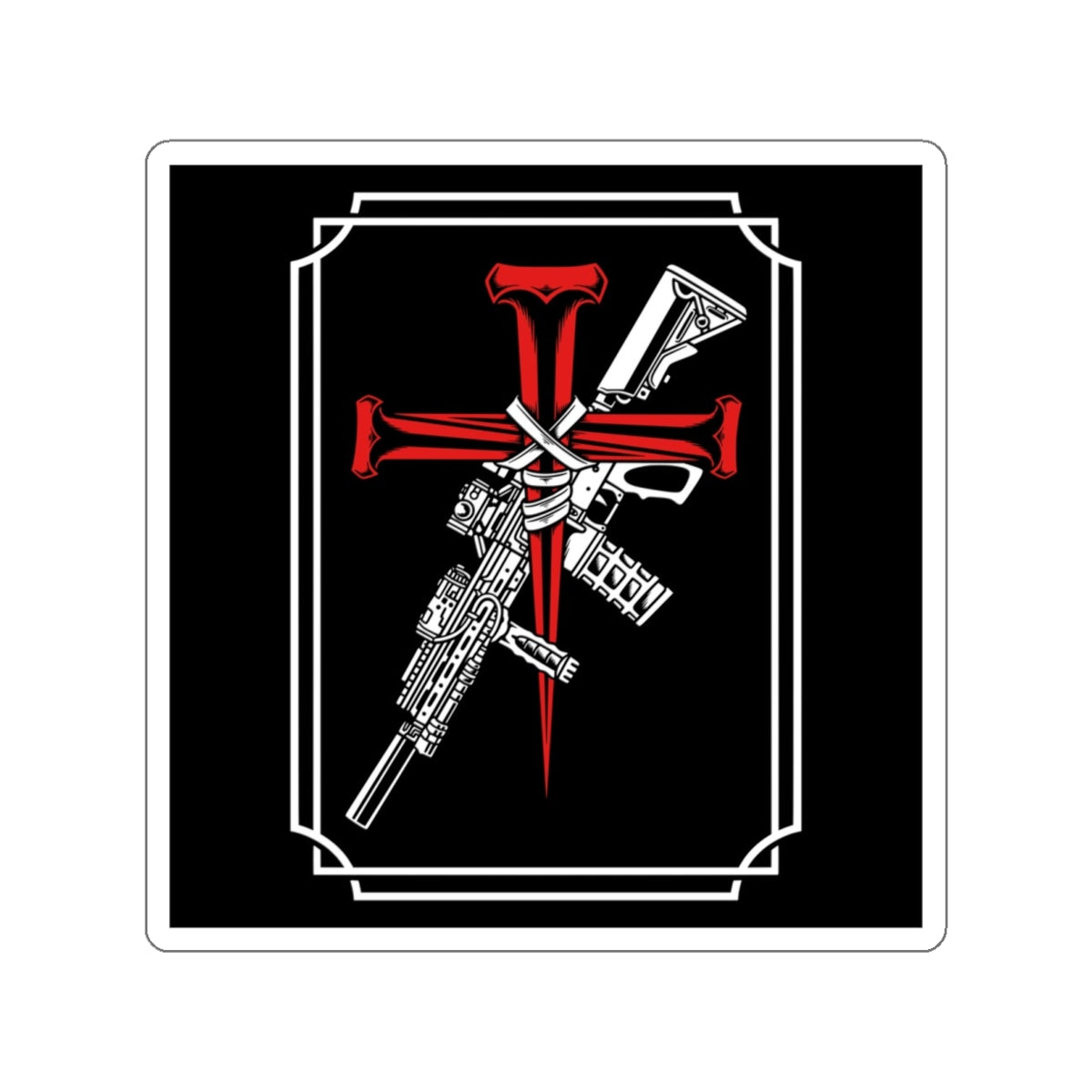 THY WILL BE DONE - BGS - DECAL